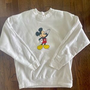 Mickey Mouse Graphic Crewneck Sweatshirt